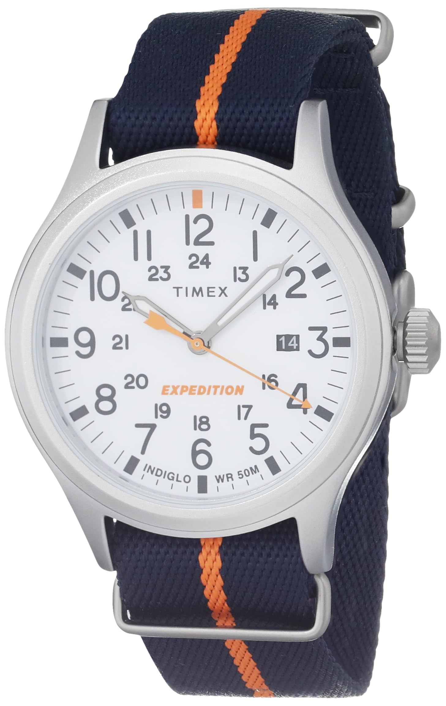 Timex Men's Expedition Sierra 40mm Quartz Watch - Durable Outdoor Analog Wristwatch with Date Window & Indiglo Light - Perfect for Hiking, Camping & Everyday Wear