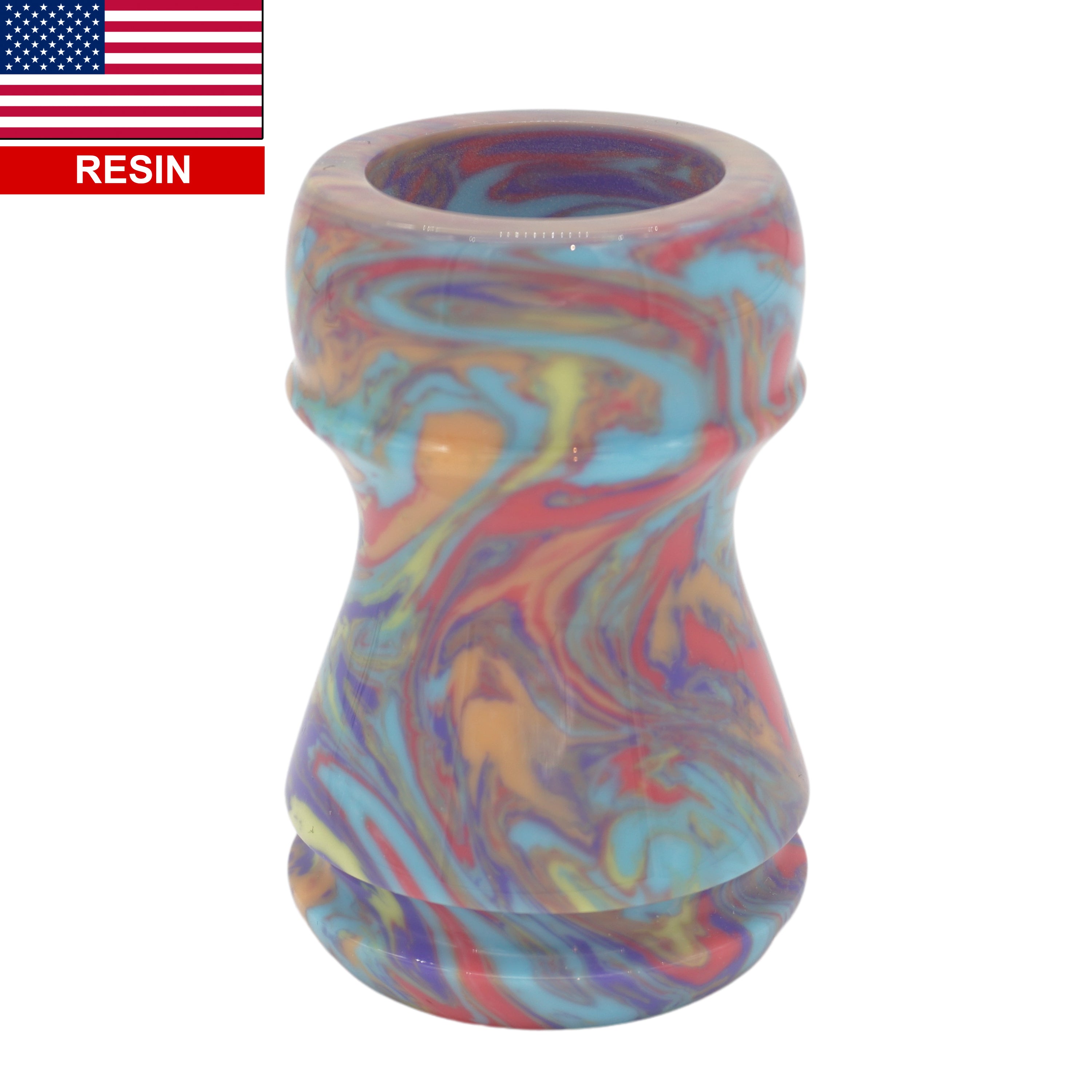 Handmade Pastel Tie Dye Shaving Brush Handle - Fits 24mm & 26mm Knots - Perfect for Wet Shaving & Grooming Gifts