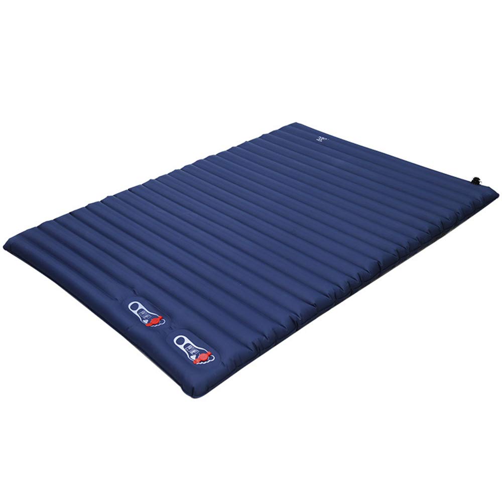 **LZPQ Double Sleeping Pad - Portable Inflatable Camping Air Mattress with Built-in Pump - 3-Minute Quick Inflation - Lightweight & Compact for Backpacking, Hiking, Travel & Tent Camping - Perfect for Couples, Outdoor Adventures & Road Trips**