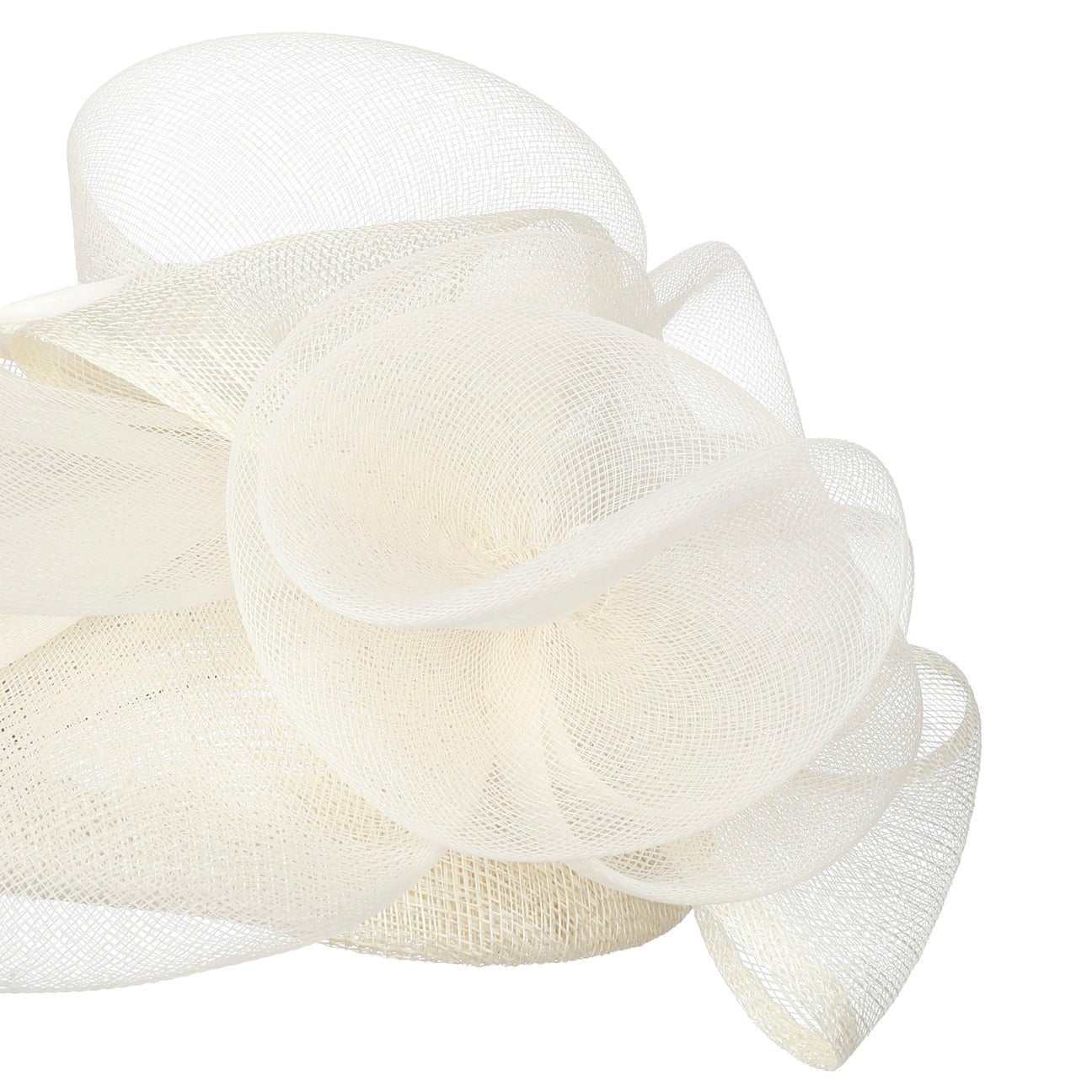 Lierys Sinamay Crynol Fascinator Hat - Elegant Women's Headpiece for Weddings, Races & Special Occasions