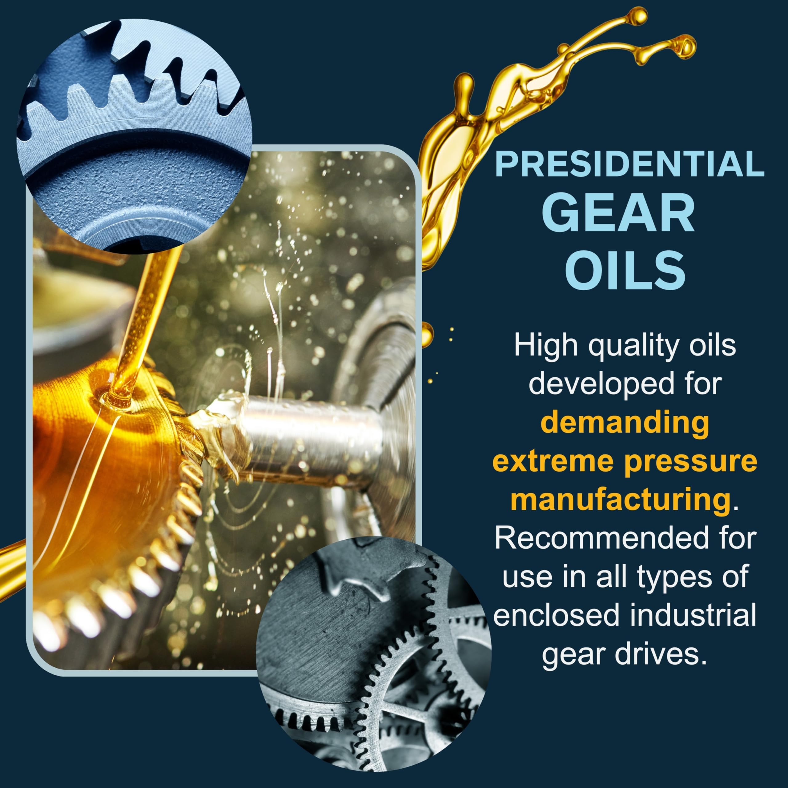 EP ISO 220 Gear Oil - Extreme Pressure Industrial Lubricant for Heavy Machinery - Anti-Foam, High Film Strength, Made in USA (5 Gallon Pail) - Ideal for Manufacturing, Construction & Mining Equipment
