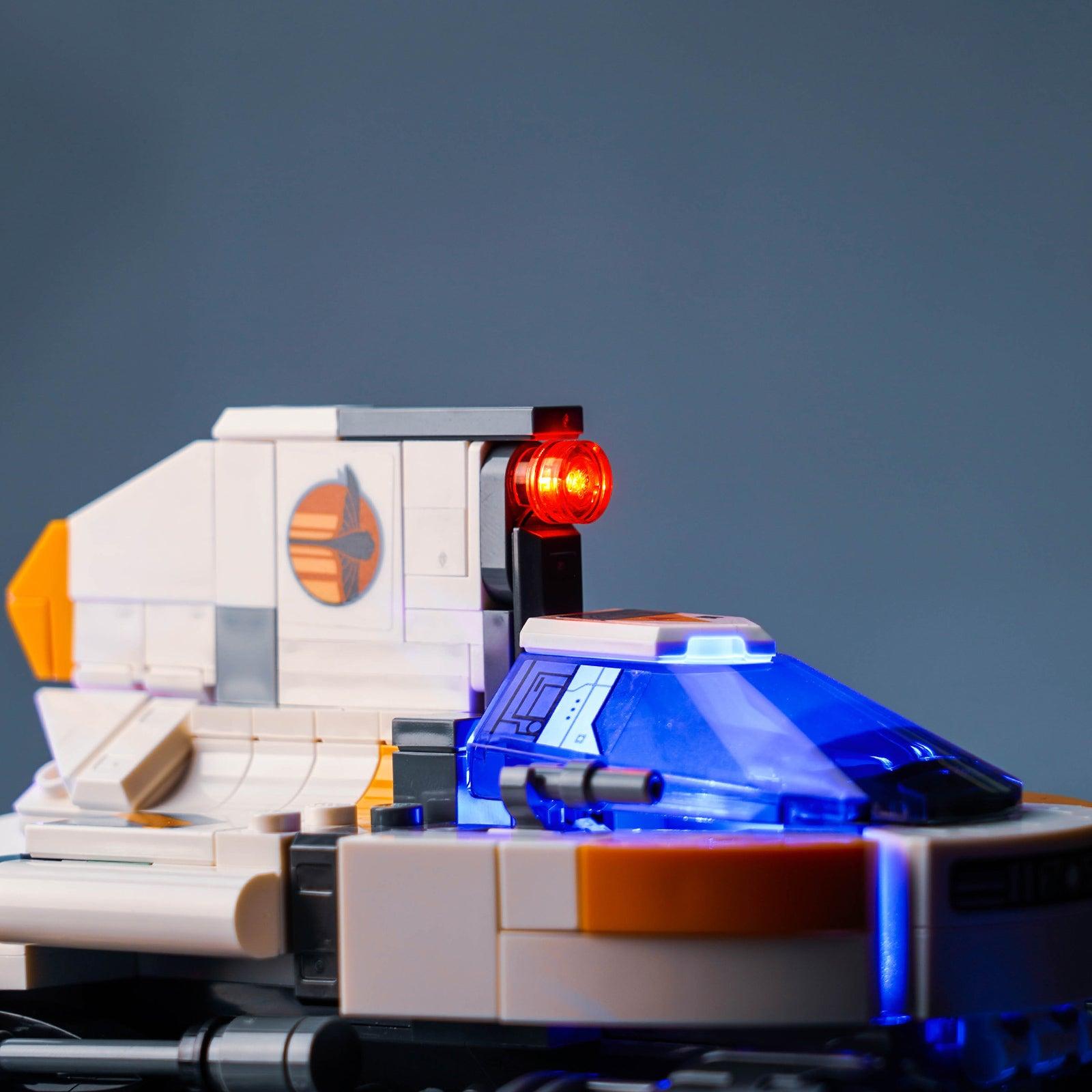 LEGO Star Wars Ghost & Phantom II (75357) Lighting Kit - LED Light Set for Building Blocks - Enhance Your LEGO Display for Home Decor & Collectibles