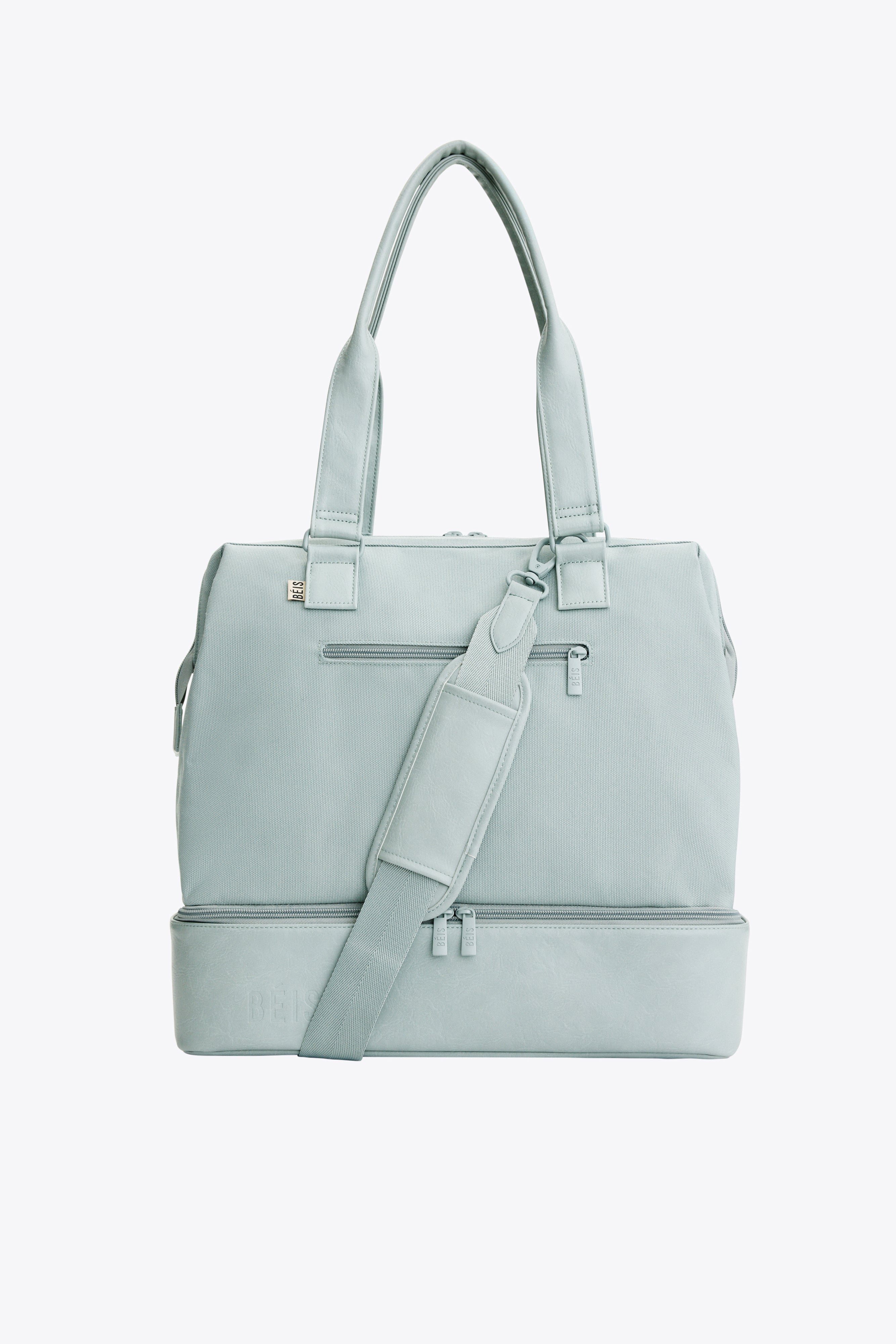 The Mini Weekender Travel Bag in Slate - Perfect for Weekend Getaways, Gym, and Business Trips