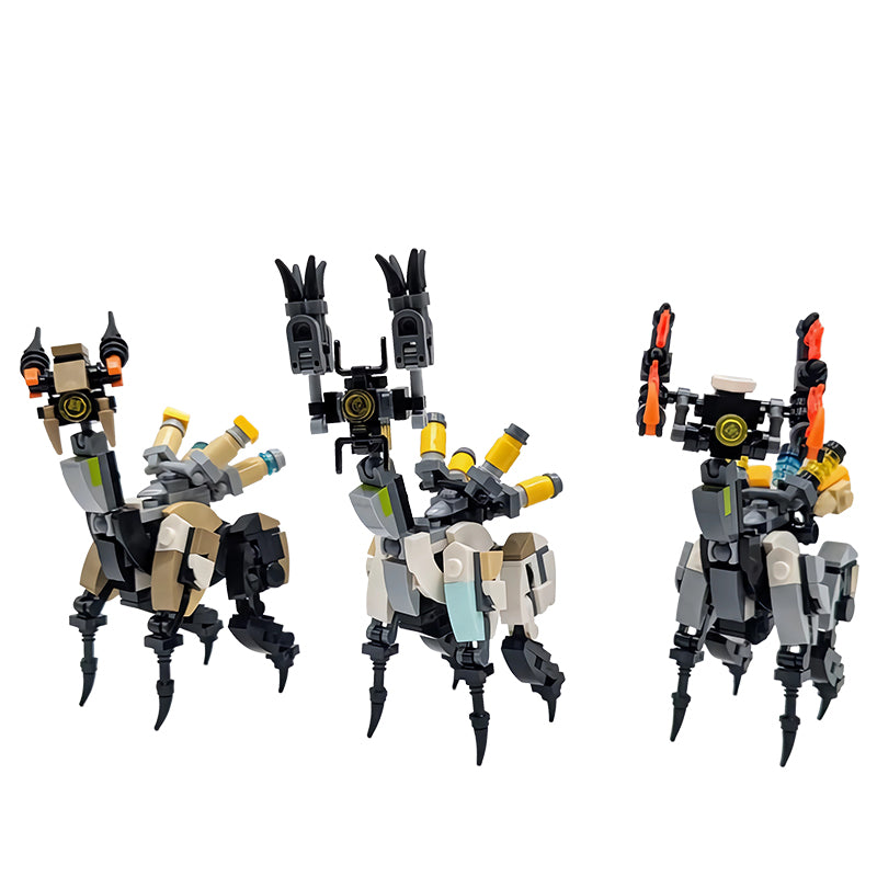 469PCS MOC 184406 Horizon Grazer, Lancehorn & Fanghorn Building Blocks Set - Perfect for LEGO Fans, Creative Play & Horizon Zero Dawn Collectors
