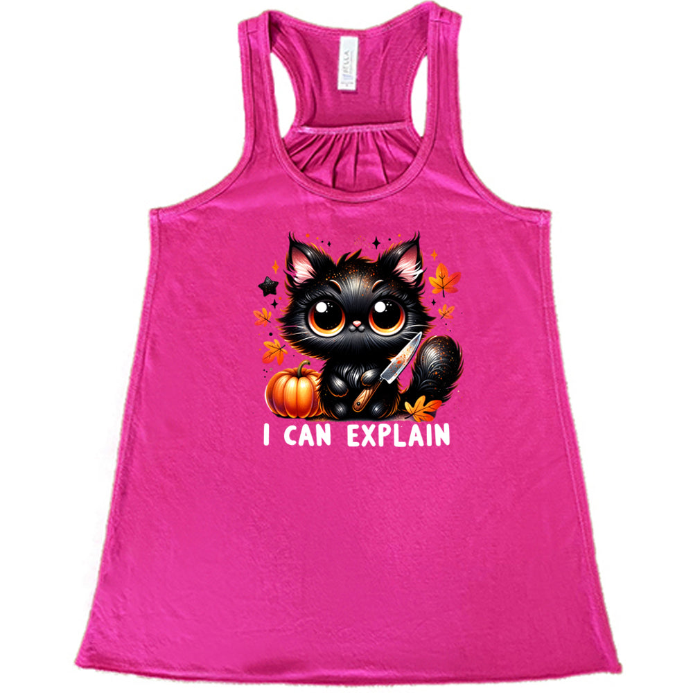 I Can Explain Funny Sarcastic T-Shirt - Comfortable Cotton Tee for Men & Women - Perfect for Casual Wear, Gifts, and Humorous Occasions
