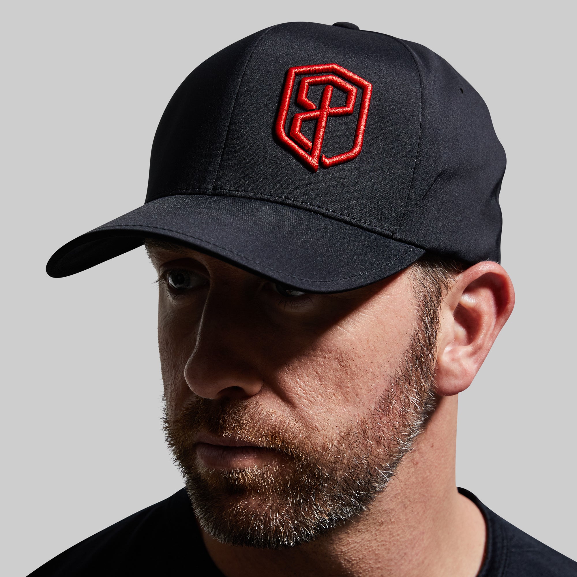 FlexFit Delta Hat - Thin Red Line Edition | Adjustable Baseball Cap for Men & Women | Perfect for Outdoor Activities, Sports & Casual Wear