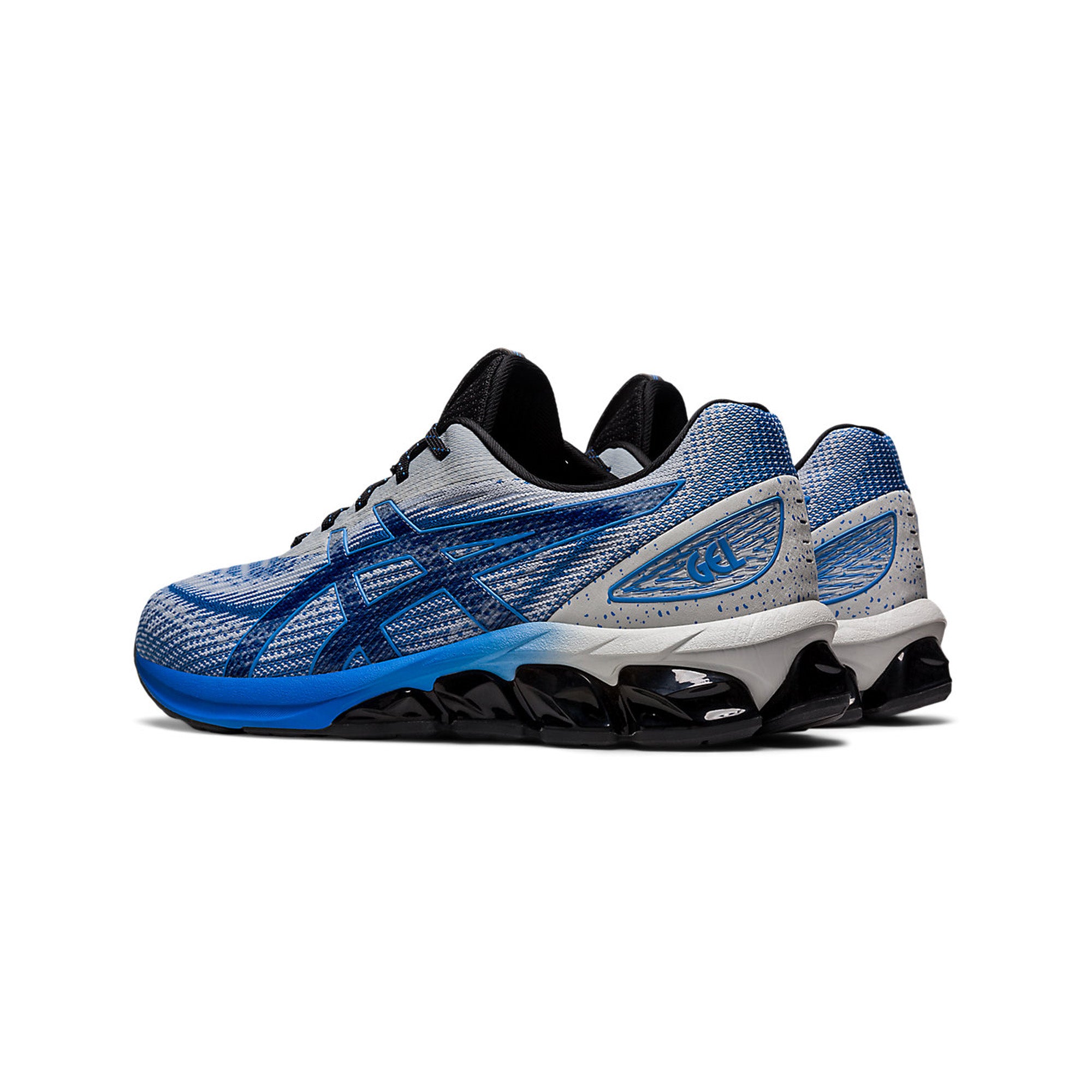 ASICS Gel Quantum 180 7 Running Shoes for Men - Blue Coast/Glacier Grey (2022) - Lightweight Cushioned Sneakers for Road Running, Jogging & Gym Workouts
