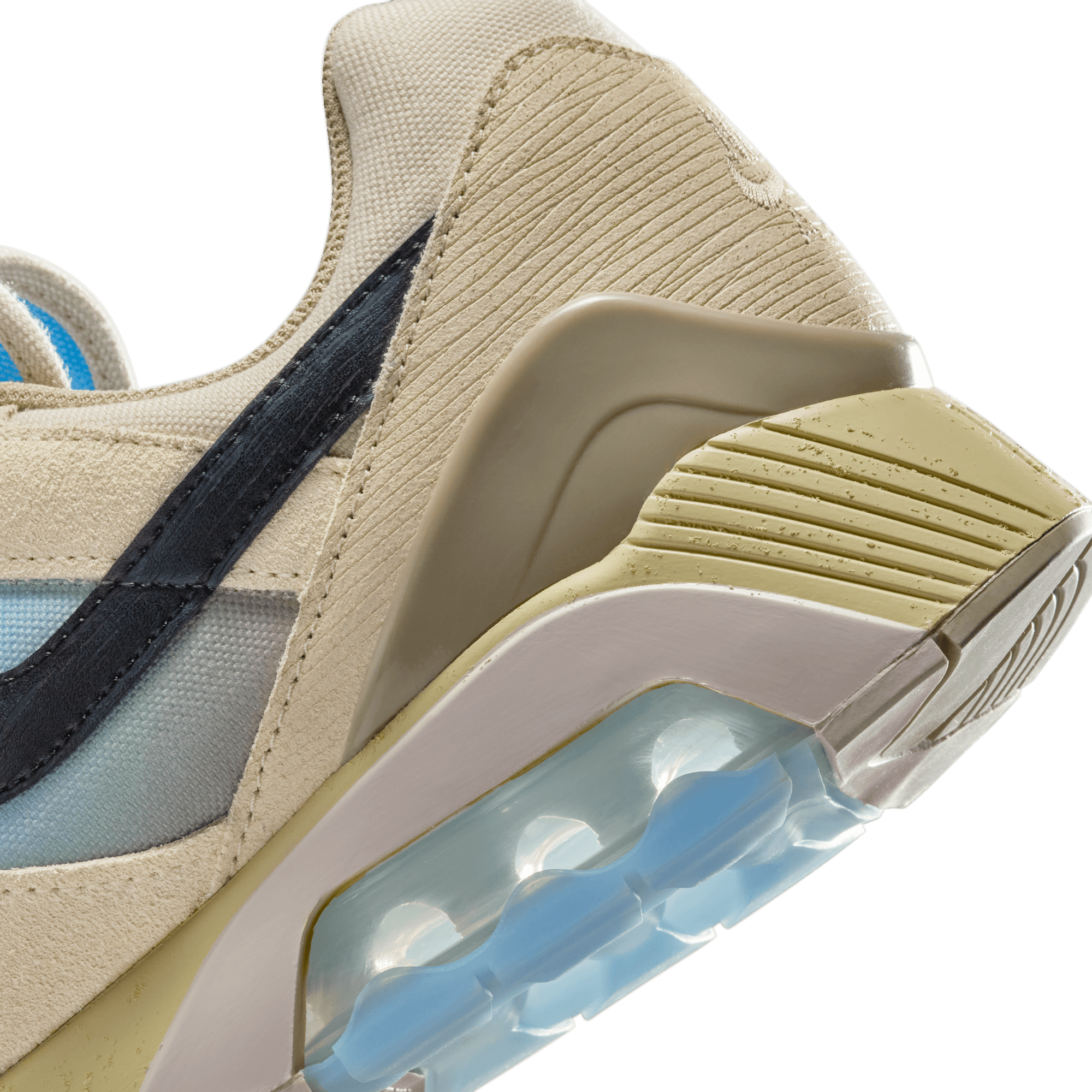 Nike Air 180 Light Khaki/Psychic Blue - Retro Running Shoes for Men | Comfortable Sneakers for Jogging, Gym Workouts & Casual Wear