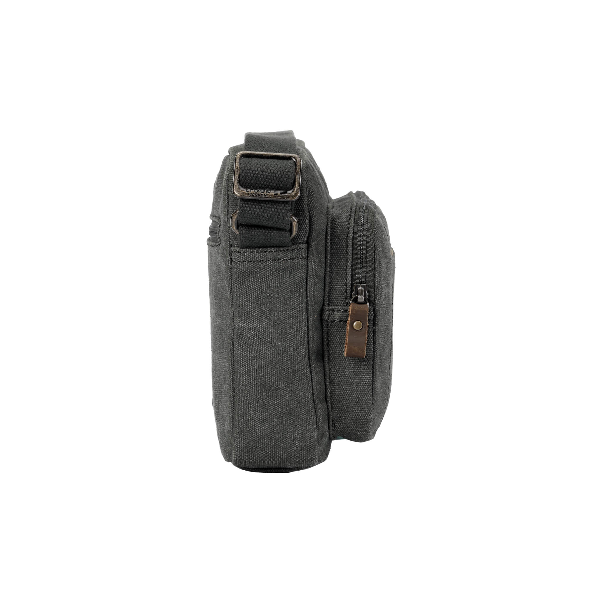 Troop London Classic Canvas Crossbody Bag for Women & Men - Stylish & Durable Shoulder Bag for Travel, Work & Everyday Use