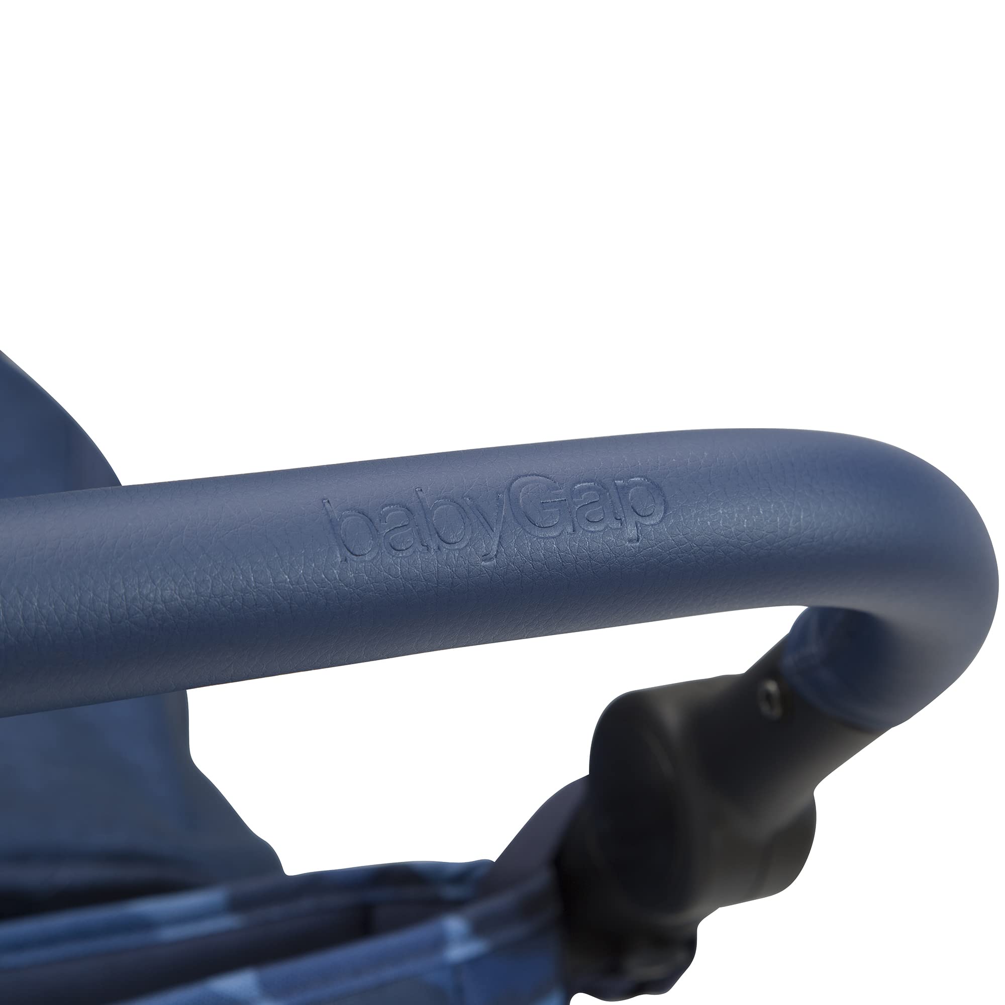 BabyGap Trek Lightweight Jogging Stroller - Adjustable Canopy & Reclining Seat with Car Seat Adapter | Eco-Friendly Navy Camo Design | Perfect for Running, Walking & Outdoor Adventures with Baby