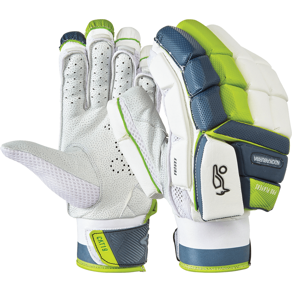 Kookaburra Ghost Pro Players Cricket Batting Gloves - Left Handed | Premium Leather Protection for Cricket Batsmen | Perfect for Practice Matches & Professional Tournaments