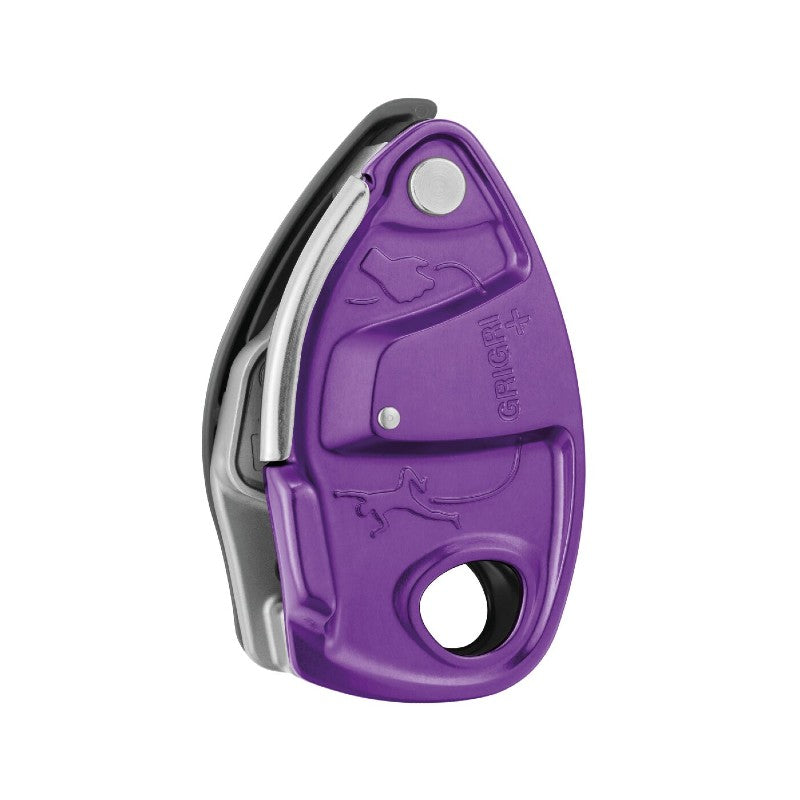 Petzl GRIGRI+ Belay Device for Rock Climbing - Assisted Braking Safety Tool for Indoor & Outdoor Climbing, Rappelling, and Mountaineering Adventures