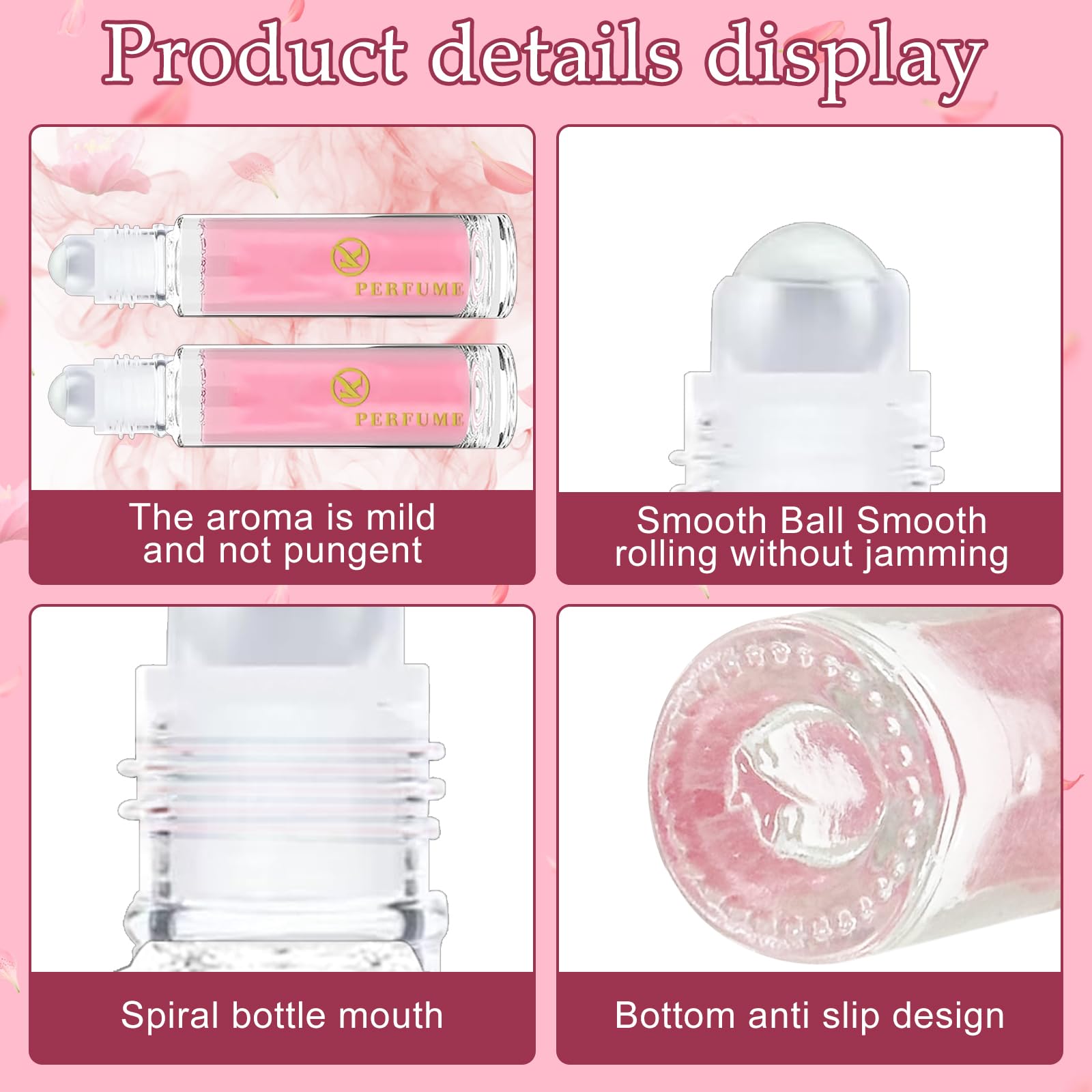 TECHEEL 2-Pack Long Lasting Women's Perfume Set | Portable Travel Size Perfume for Women | Office, Date Night & Daily Fragrance Gift