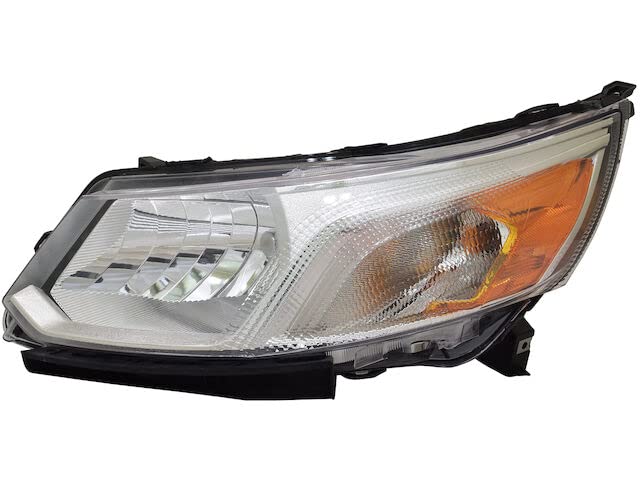 2015-2018 Chevy City Express Left Driver Side Halogen Headlight Assembly Replacement - Durable OEM Fit Headlamp for Night Driving & Improved Visibility