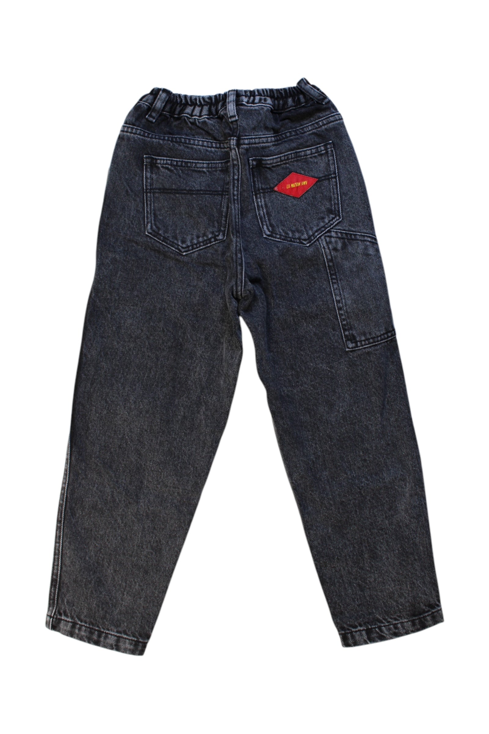 Vintage American High Waist Distressed Jeans for Women - Classic 90s Denim Pants for Casual Wear & Street Style Fashion