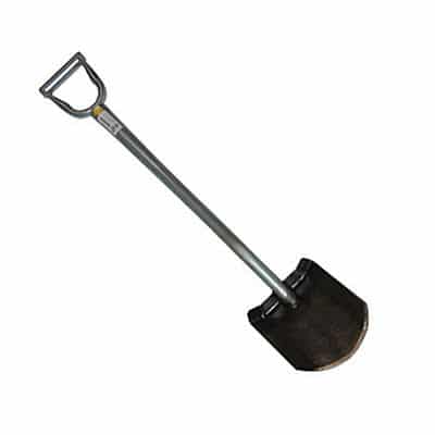 King of Spades D Handle Shovel - 12 Inch Flat Edge Garden Shovel for Digging, Planting & Landscaping | Heavy Duty Yard Tool for Gardening, Construction & Outdoor Projects