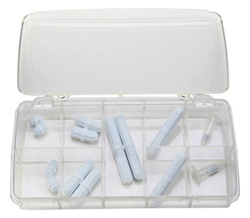 Dynalon Octagonal PTFE Stir Bar Kit - Case of 16 - Ideal for Laboratory Mixing & Chemical Stirring Applications