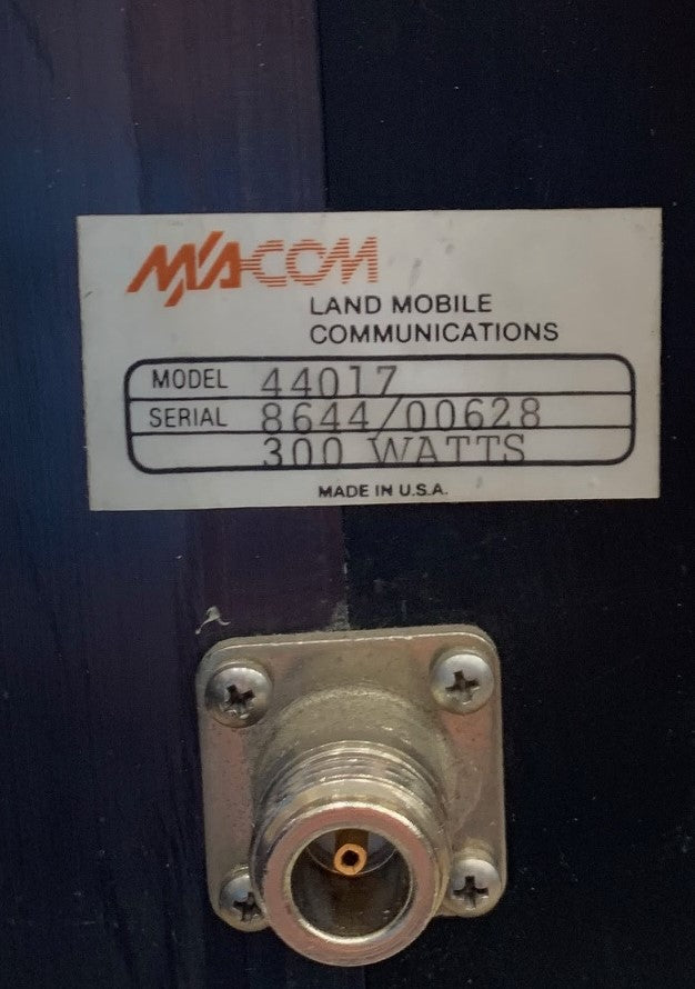 Macom 44017 300 Watt RF Termination Load - High Power Dummy Load for RF Testing & Ham Radio (Ideal for Lab, Broadcast & Communication Equipment)