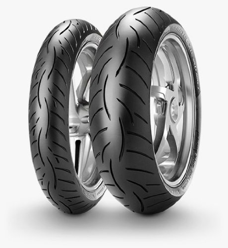 Metzeler Roadtec Z8 Interact Rear Motorcycle Tire - 190/55ZR17 M Spec - High-Performance Grip for Sport Touring & Highway Riding