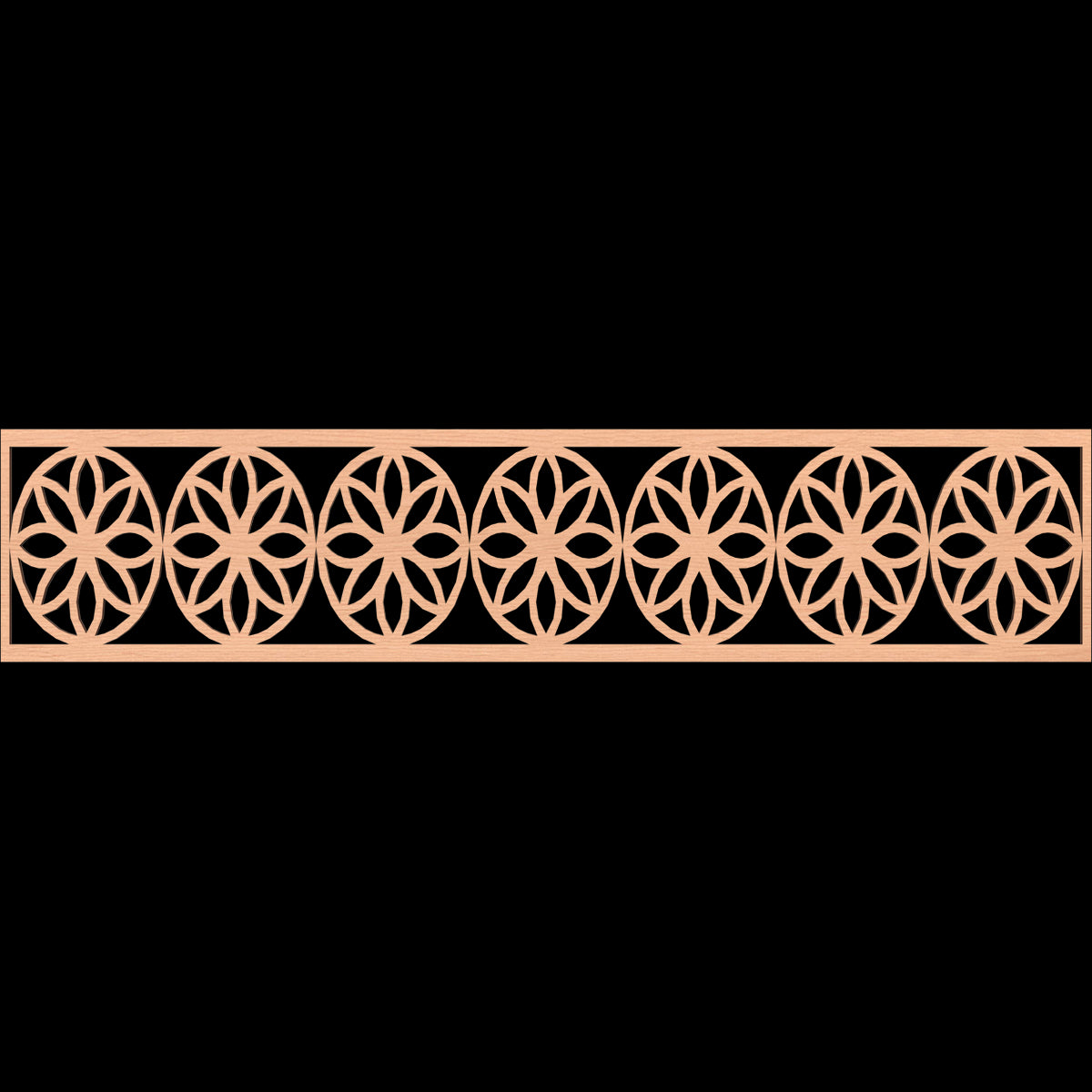Blume Fretwork Moulding - Decorative Wood Trim for Home & Furniture DIY Projects | Perfect for Crown Molding, Wall Paneling & Cabinet Accents