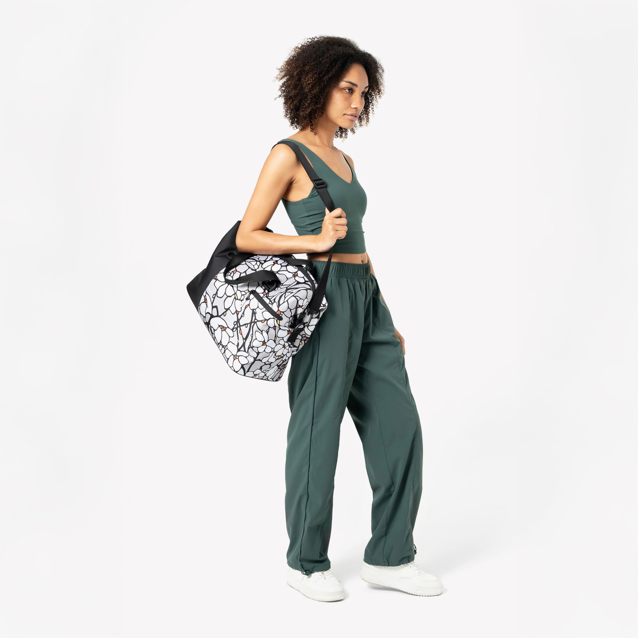 Sherpani Sola Travel Duffle Bag for Women - Lightweight Carry-On Weekender with Luggage Pass-Through - Perfect for Gym, Weekend Getaways & Air Travel