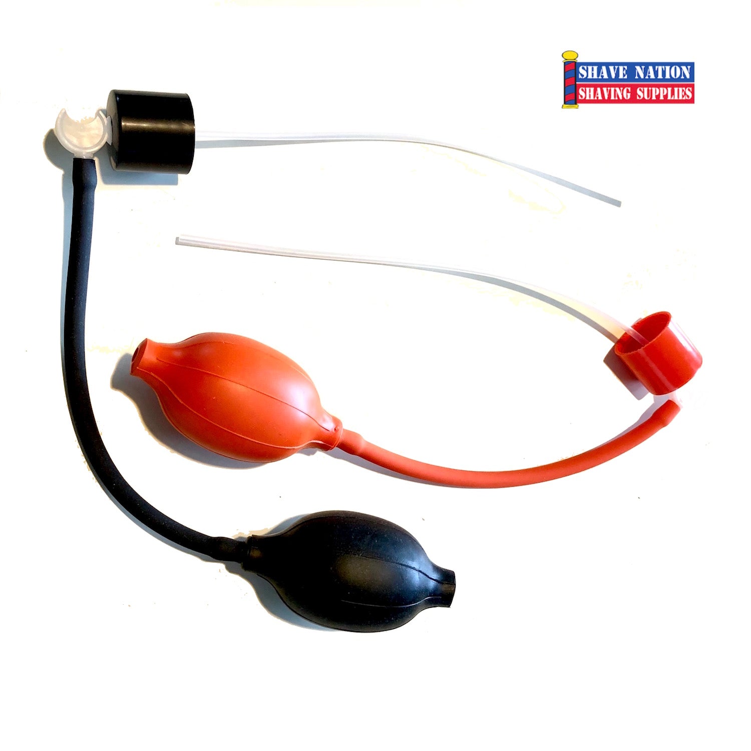 Floid Atomiser Sprayer for 400ml Aftershave - Black or Orange - Perfect for Barbershops, Grooming Kits & Travel Essentials