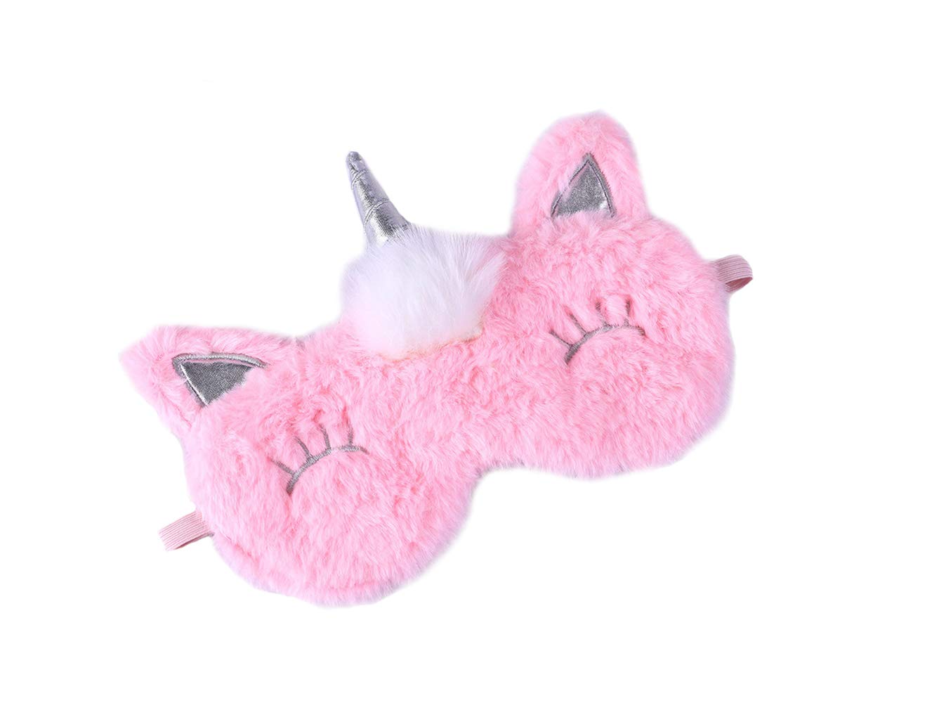 Cartoon Animal Sleeping Mask for Women & Kids - Soft Blindfold Eye Cover for Better Sleep, Travel & Relaxation