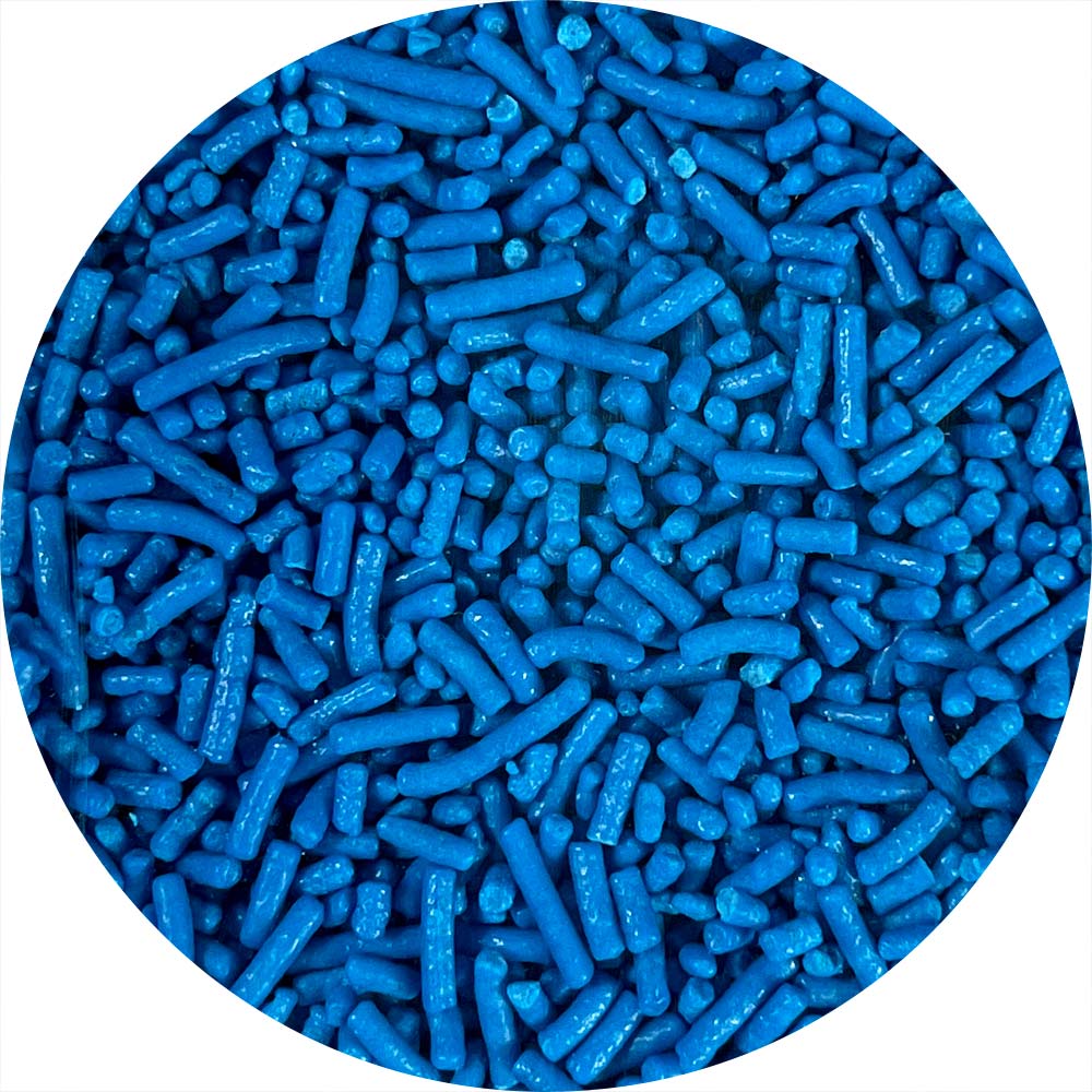 DecoPac Blue Sprinkles | 26oz Tub | Bulk Baking Decorations for Cakes, Cupcakes & Cookies | Party & Dessert Toppings