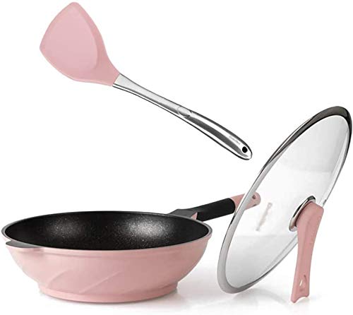 Non-Stick Maifan Stone Wok Pan - 32cm Multi-Function Frying Pan for Induction & Gas Cooktops - 4 Color Options - Perfect for Stir-Fry, Sautéing & Asian Cooking