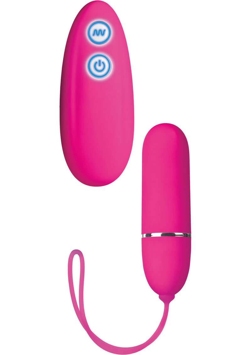 7-Speed Remote Control Bullet Vibrator - Rechargeable Waterproof Pink Adult Toy for Couples & Solo Play - Perfect for Bedroom Fun & Romantic Gifts