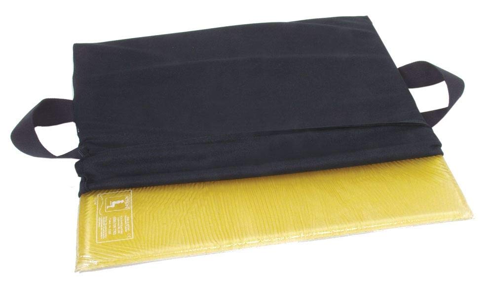 AliMed® T-Gel Cushion with Durable Nylon Ripstop Cover - 5/8 x 16 x 18 Inches - Pressure Relief Seat Cushion for Wheelchair, Office Chair, and Car Seat - Ideal for Comfort and Posture Support