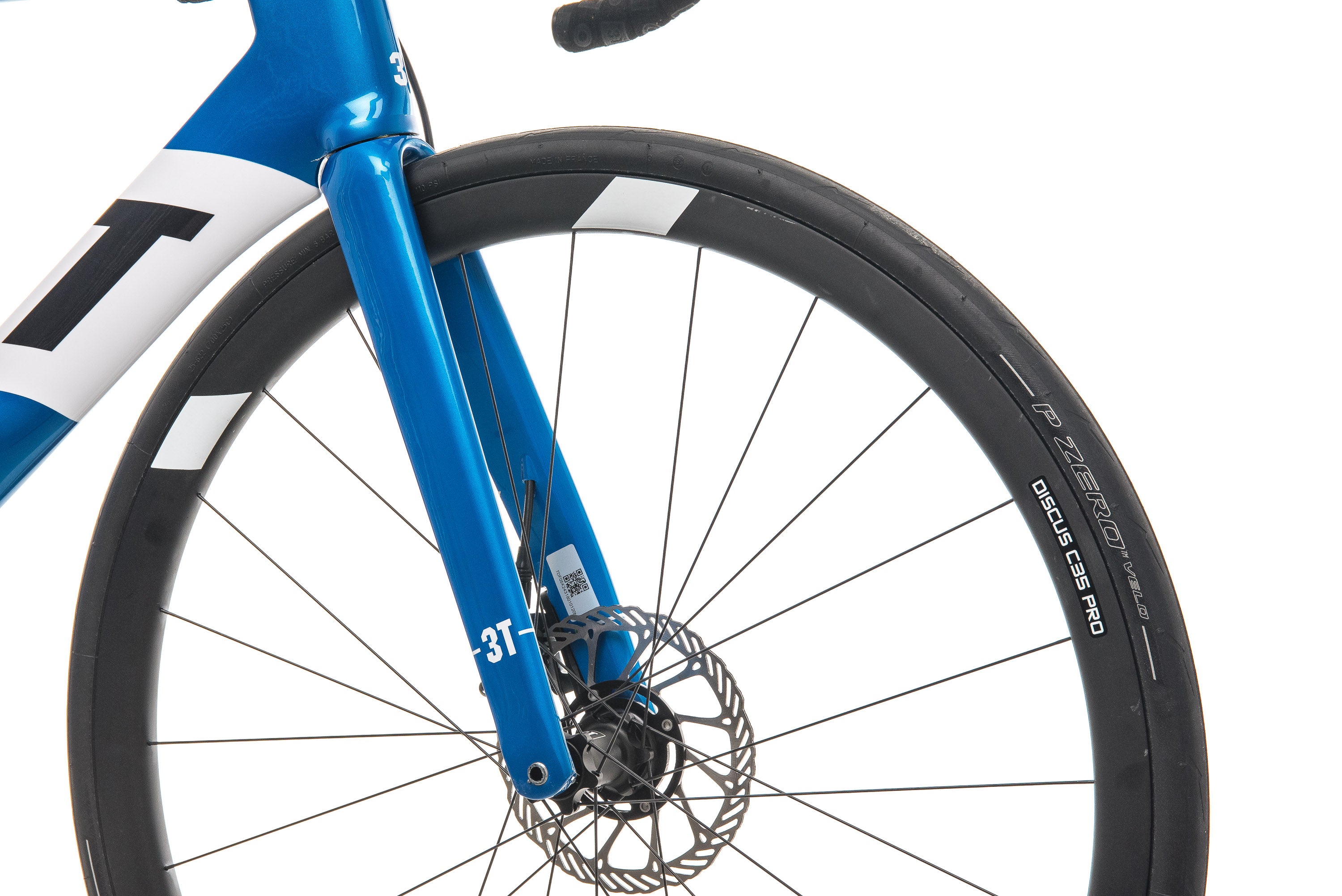 2020 3T Strada Pro Force 1 Road Bike - Medium Size | Lightweight Carbon Frame for Competitive Cycling & Endurance Rides | Perfect for Road Racing, Triathlons & Long-Distance Training