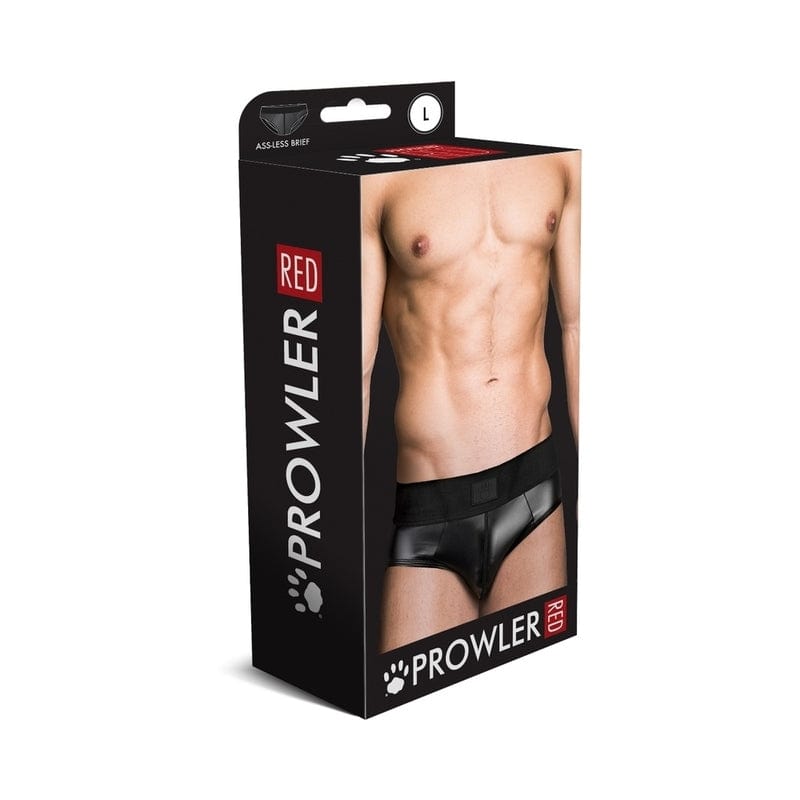 **Prowler RED Wetlook Thong Underwear for Women - Black - Sexy Lingerie for Night Out, Cosplay & Boudoir Photography**