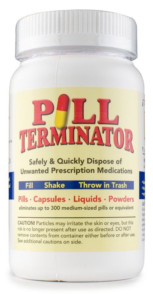Best Safe Rx Pharmaceutical Medication Destroyer & Disposal Container - Dispose Old Prescription Drugs, Pills & Liquid Safely (24 Pack) | Secure Home & Travel Medicine Disposal Solution
