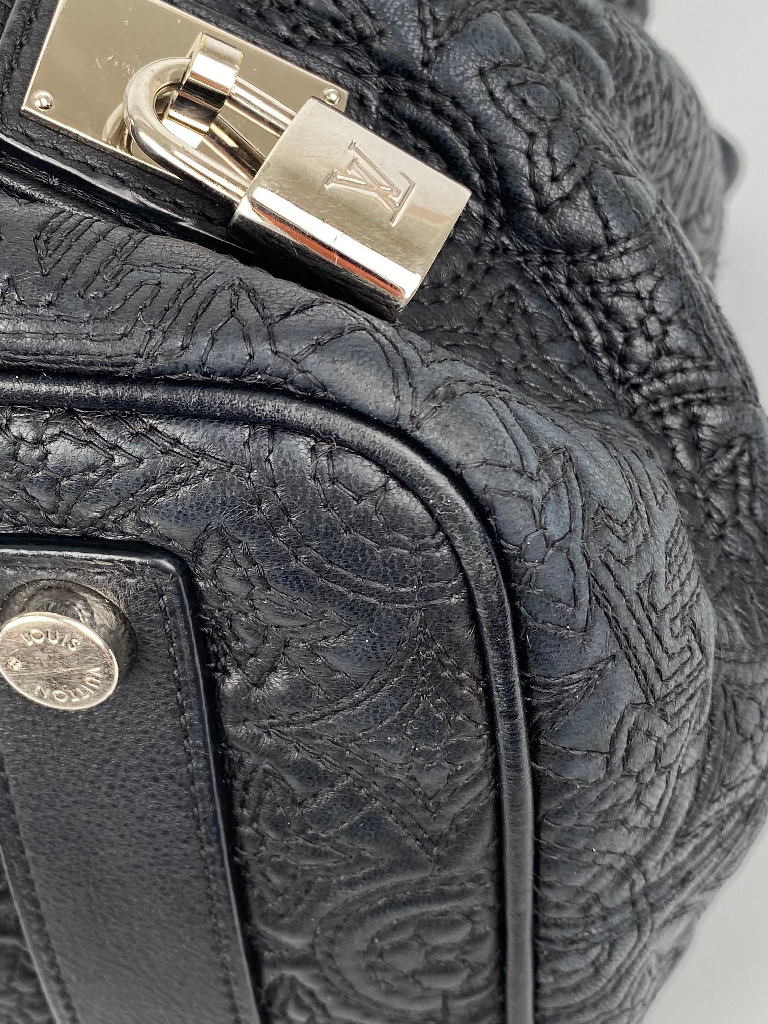 Authentic Louis Vuitton Black Antheia Hobo PM Handbag - Luxury Leather Shoulder Bag for Women | Perfect for Work, Travel & Evening Events