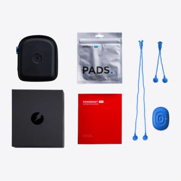 Powerdot 2.0 Uno Muscle Stimulator - TENS Unit for Pain Relief & Muscle Recovery - Portable EMS Device for Athletes & Physical Therapy - Use at Home, Gym or Office