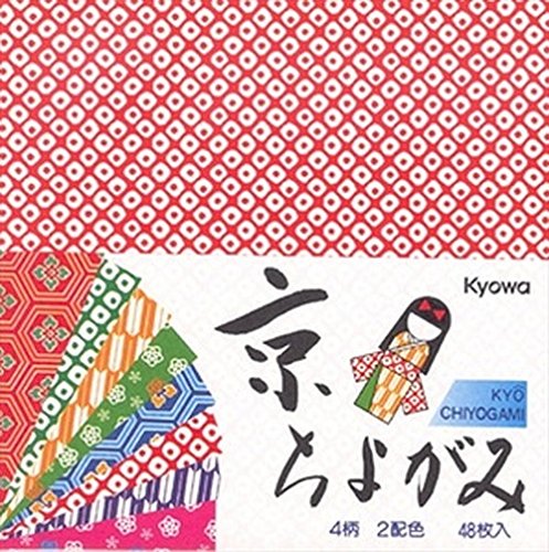 Premium Japanese Origami Paper - Chiyogami Folding Paper for Arts & Crafts, 6 Inch 48 Sheets, Authentic Made in Japan - Perfect for DIY Projects, Scrapbooking & Gift Wrapping