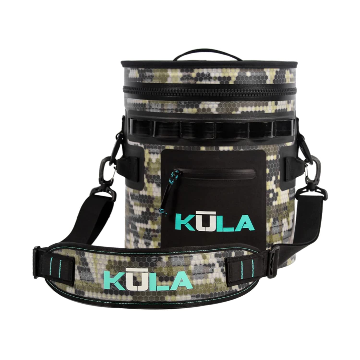 KULA Softy 2.5 | Premium Lightweight Cooler with Heavy-Duty Insulation & HD Construction - 2.5 Gallon Capacity - Verge Camo Pattern - Perfect for Camping, Hiking, Beach Trips & Outdoor Adventures