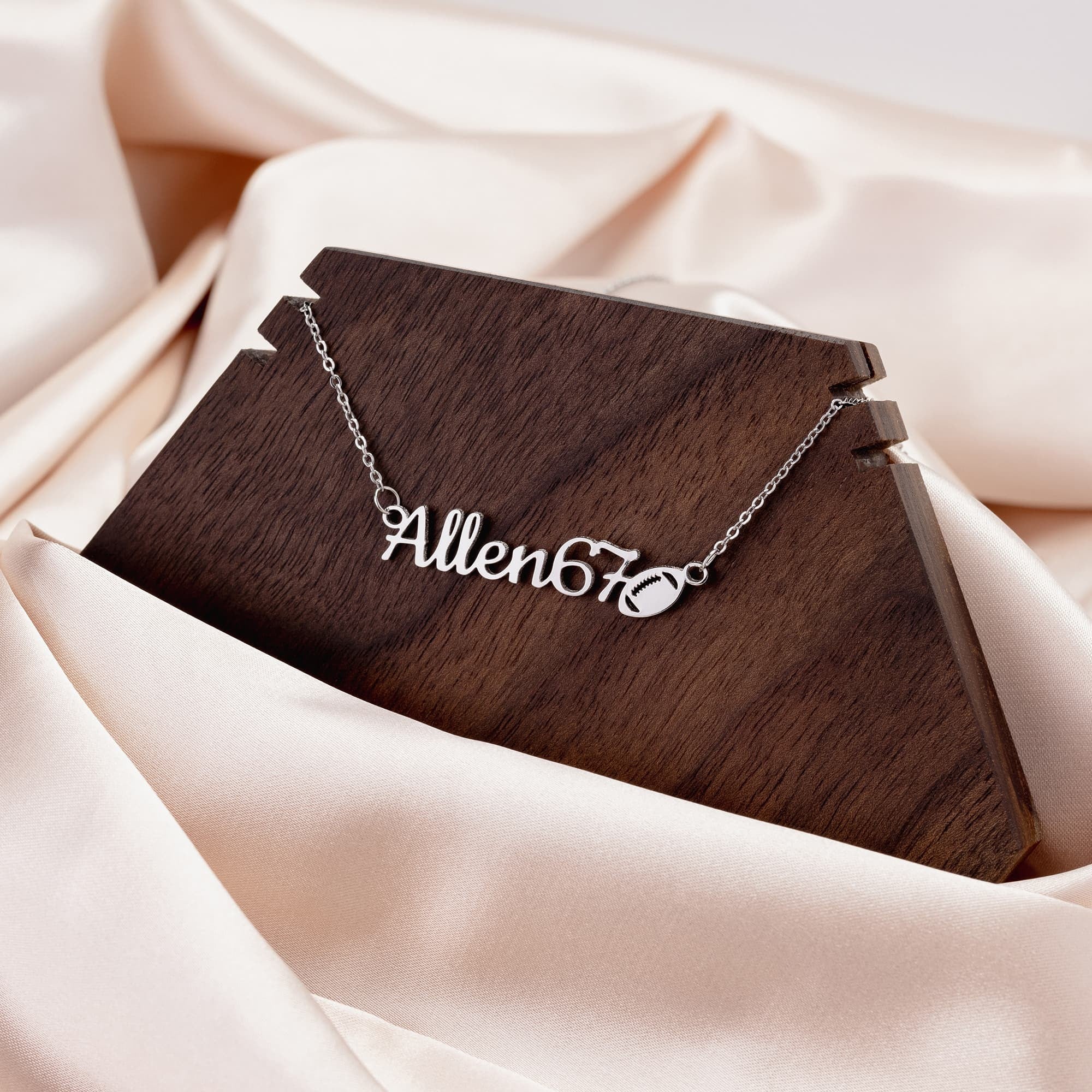 Personalized Sports Mom Necklace - Best Birthday Gift for Mom from Son - Soccer Mom Jewelry for Women - Perfect for Game Days & Special Occasions