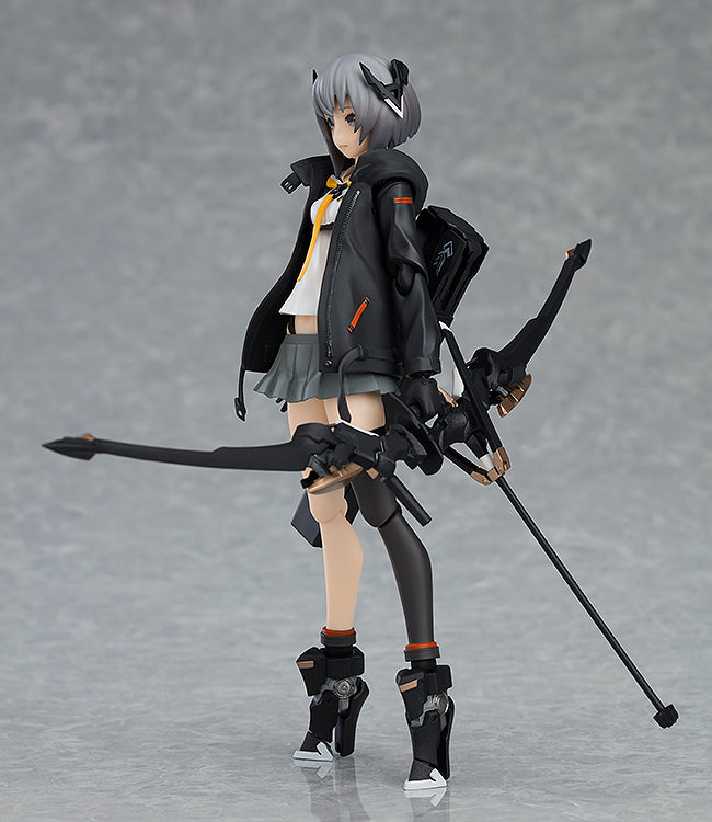 Figma #436 Roku Heavily Armed High School Girls Action Figure - Anime Collectible Model for Display & Cosplay Scenes
