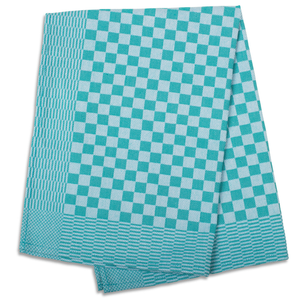 Checkered Side Towel 5-Pack - Soft & Absorbent Kitchen Towels for Cooking, Cleaning & Serving - Perfect for Restaurants, Home & Outdoor Use