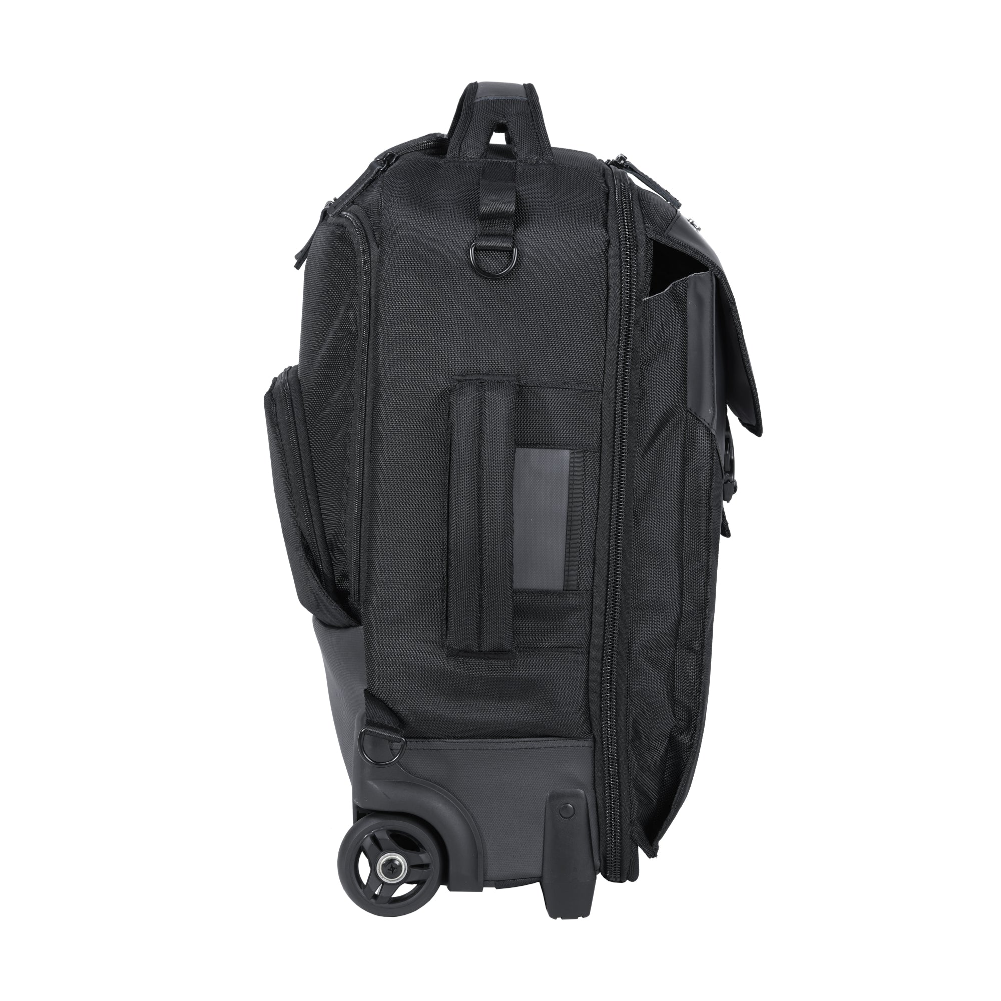 VEO SELECT 59T BK Black Rolling Luggage - Lightweight Expandable Carry-On Suitcase with 360° Spinner Wheels for Business Travel & Vacation