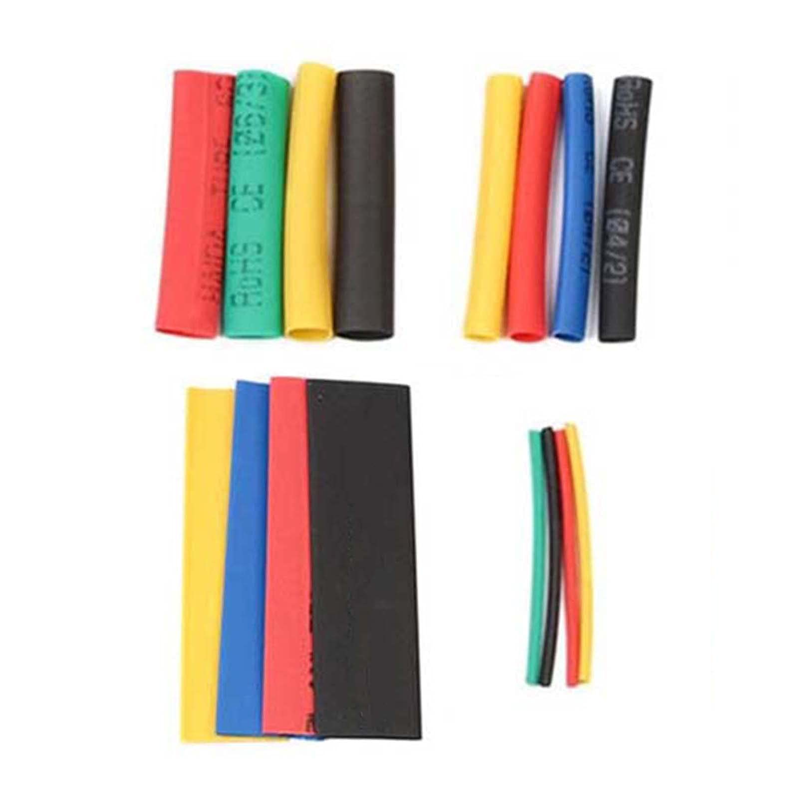164PCS Heat Shrink Tubing Kit - Multicolor Wire Cable Sleeves for Electrical Repair, Anti-Rust Flexible Insulation Tubes (XXX-Small) - Perfect for DIY Electronics, Automotive Wiring & Home Electrical Projects