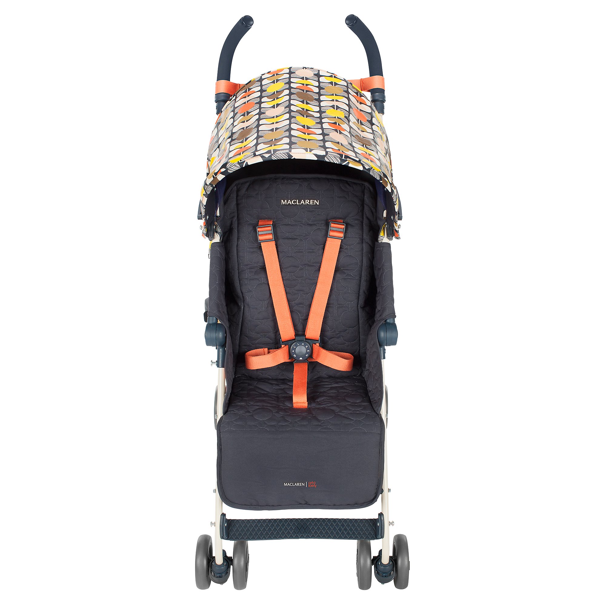 Maclaren Quest Stroller - Lightweight Compact Travel Stroller with Orla Kiely Floral Print | Perfect for City Walks, Travel & Everyday Use