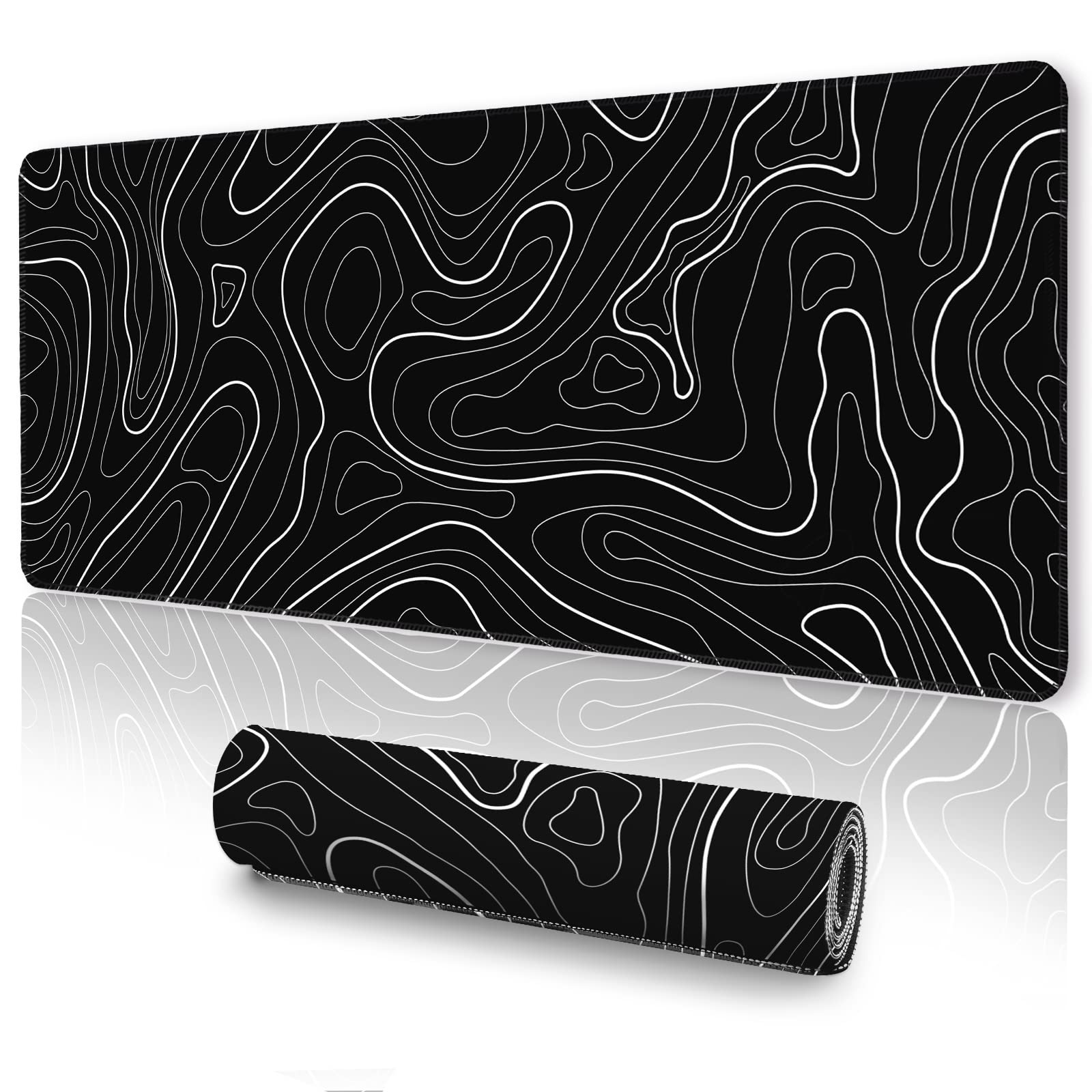 Topographic Gaming Mouse Pad - Large 31.5