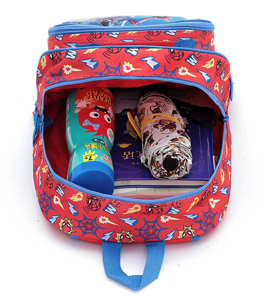 Spider-Man MAR099 Backpack with Insulated Cooler Bag - Perfect for School, Travel & Outdoor Adventures
