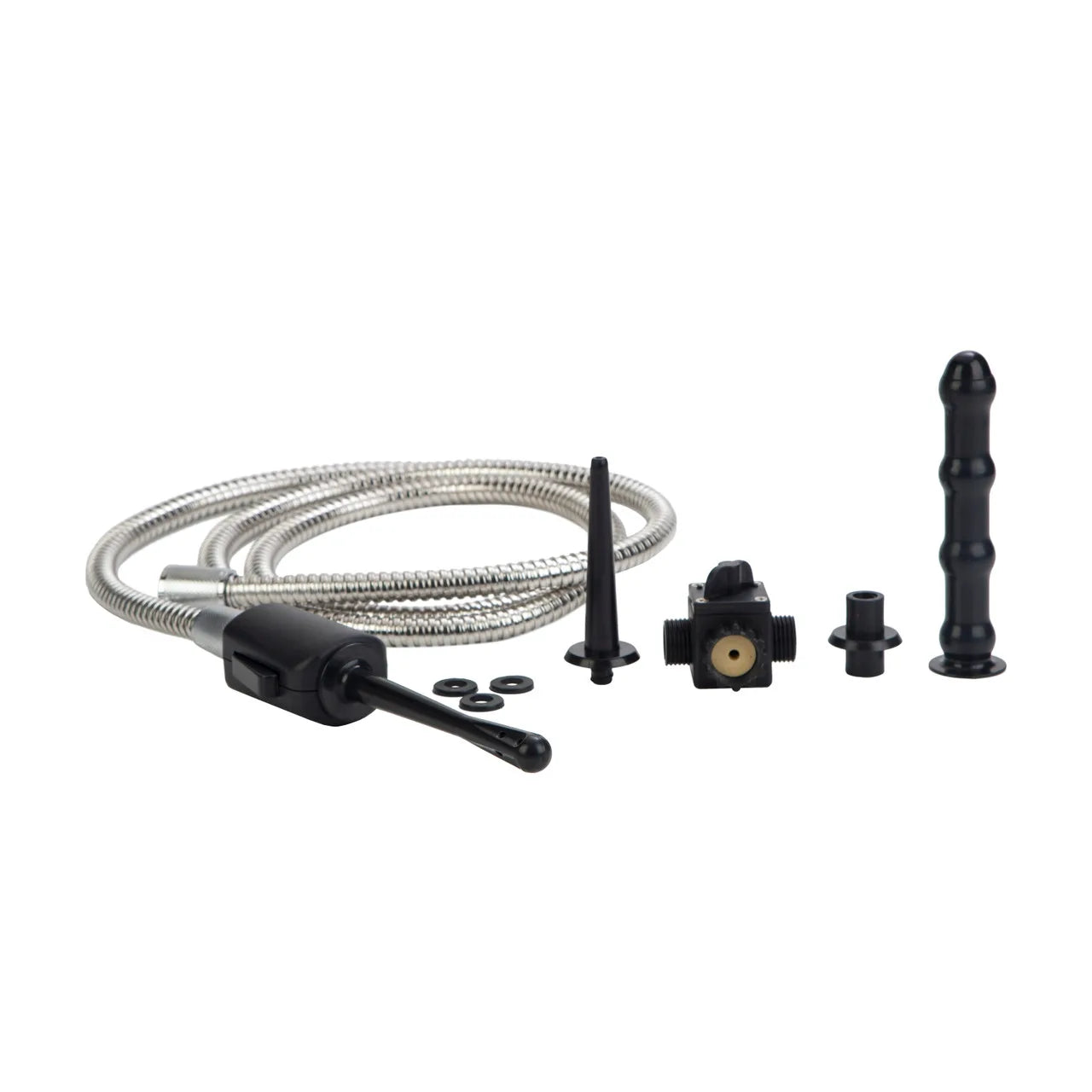 Universal Anal Shower Enema Kit - Bidet Attachment for Toilet, Portable & Hygienic Cleaning System - Perfect for Home, Travel, and Colon Cleansing