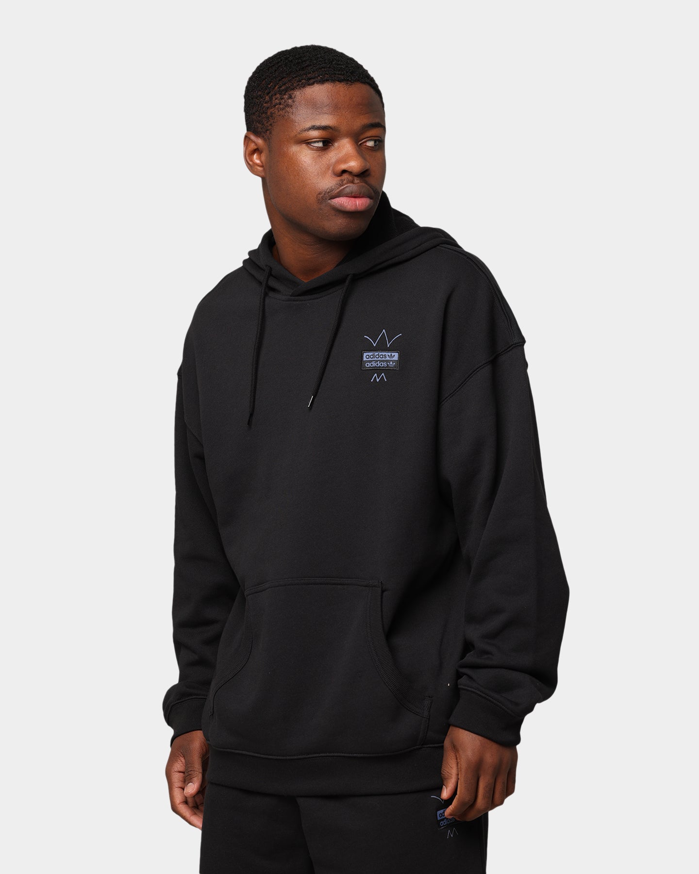 Adidas Abstract Hoodie for Men & Women - Black Pullover Sweatshirt | Comfortable & Stylish Casual Wear for Gym, Running & Everyday Outfits