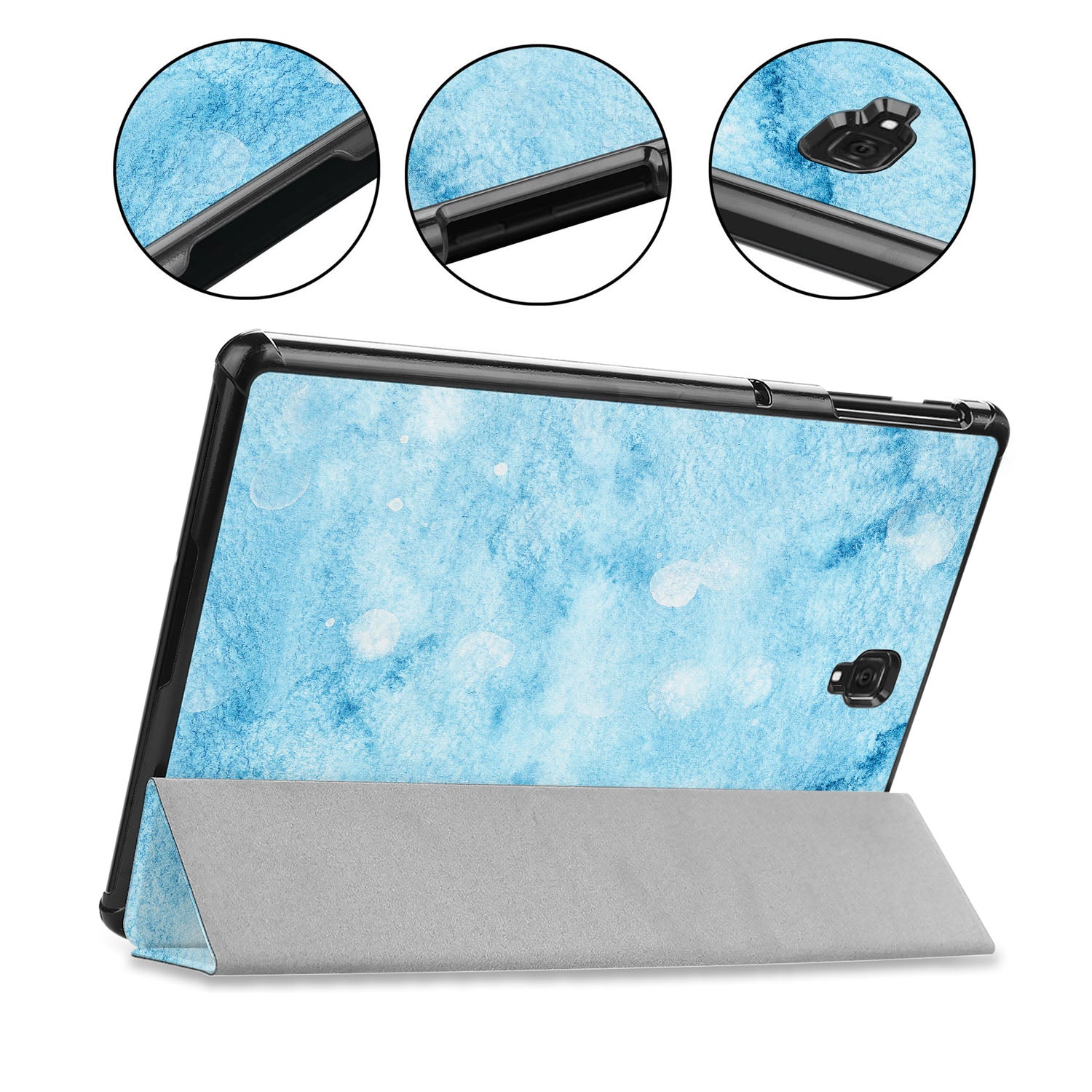 Samsung Tablet Case - Shockproof & Slim Protective Cover for Samsung Galaxy Tab A/S6/S7/S8 - Perfect for Winter Travel, School & Work