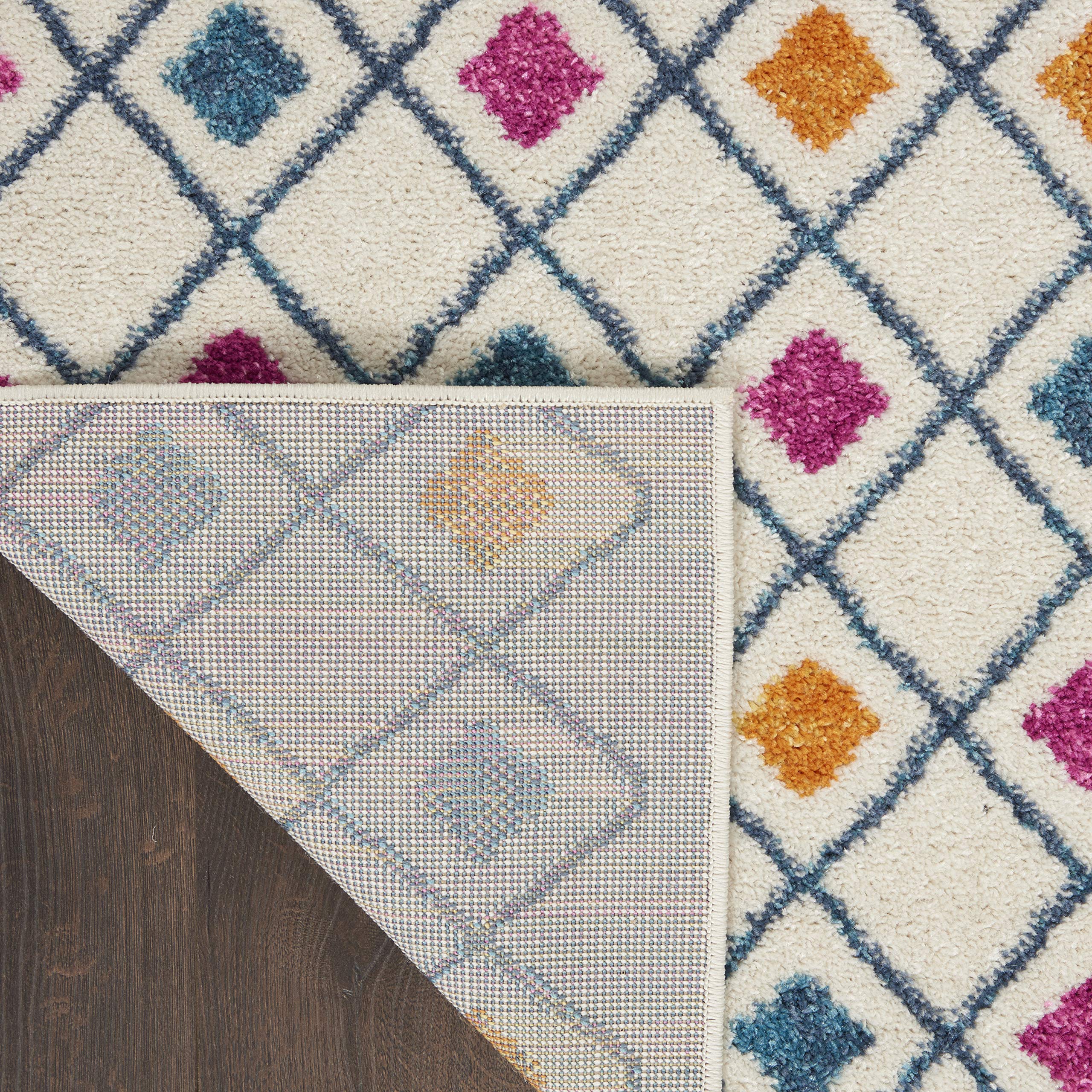 Nourison Passion Bohemian Ivory/Multi 6'7
